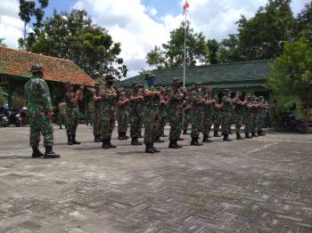 Sasaran Fisik Rampung, Satgas TMMD 110 Fokus Latihan Kolone Senapan